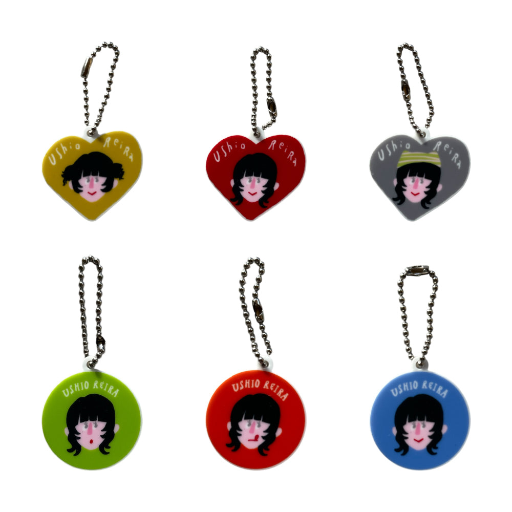 USHIO chan Keychain(全6種ランダム)
