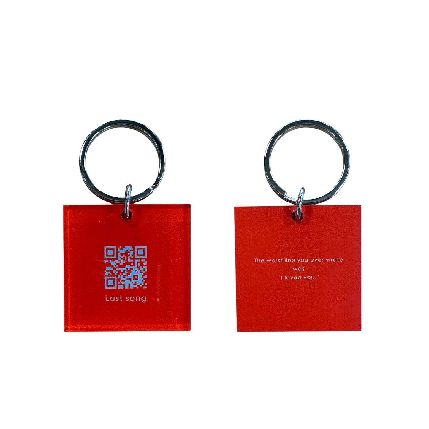 Lyric Keychain 5種+シークレット1種（ランダム）