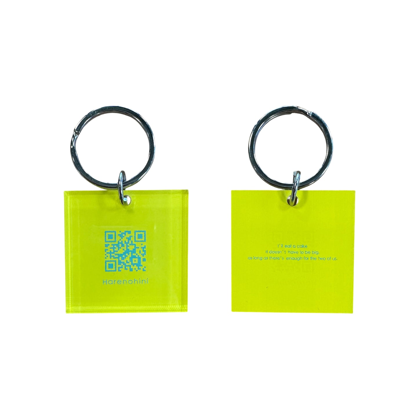 Lyric Keychain 5種+シークレット1種（ランダム）